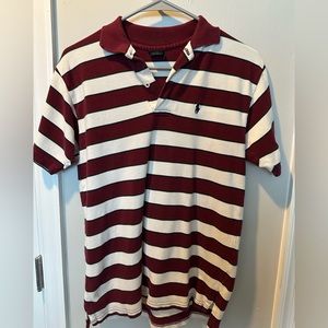 Ralph Lauren Short Sleeve Striped Retro Polo